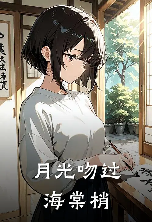 月光吻过海棠梢