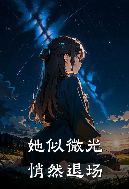 她似微光悄然退场