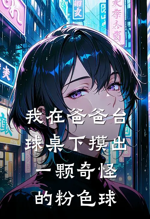 我在爸爸台球桌下摸出一颗奇怪的粉色球