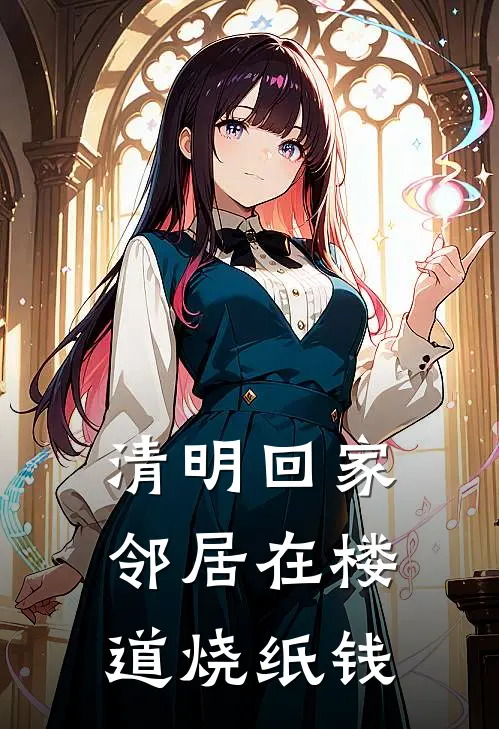 清明回家，邻居在楼道烧纸钱