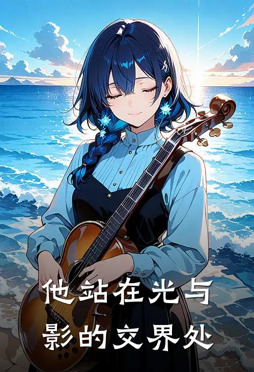 他站在光与影的交界处