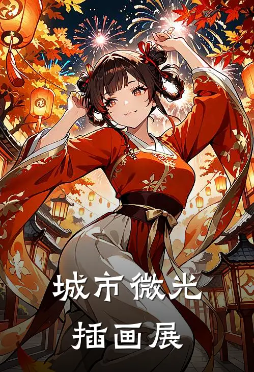 城市微光插画展