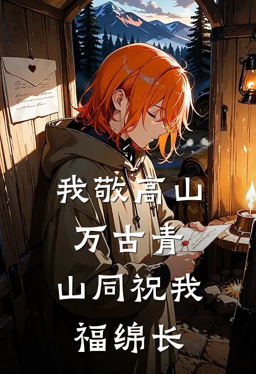 我敬高山万古青,山同祝我福绵长