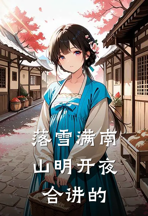落雪满南山明开夜合讲的