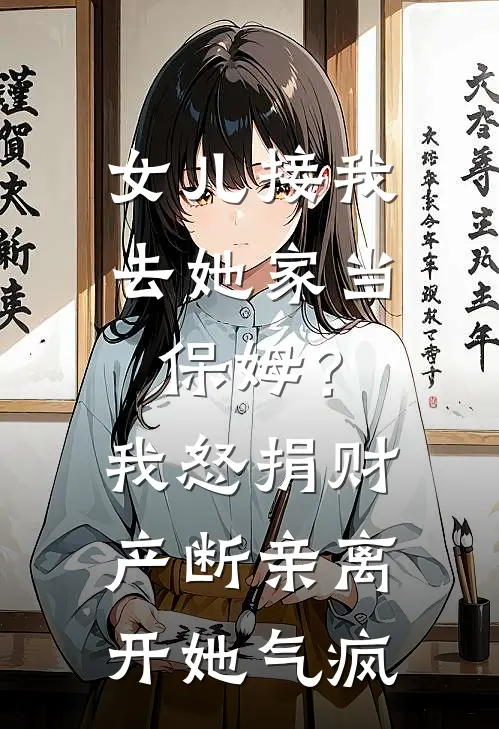 女儿接我去她家当保姆？我怒捐财产断亲离开，她气疯(晓月张翠兰)全本免费小说_阅读免费小说女儿接我去她家当保姆？我怒捐财产断亲离开，她气疯晓月张翠兰