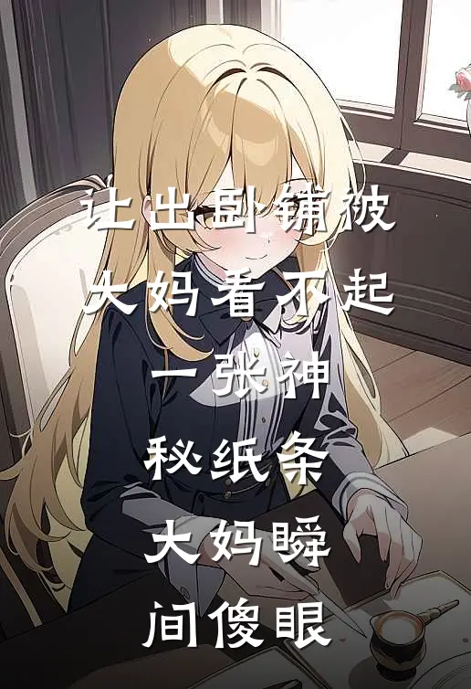 让出卧铺被大妈看不起，一张神秘纸条，大妈瞬间傻眼(林姐李念)_林姐李念热门小说